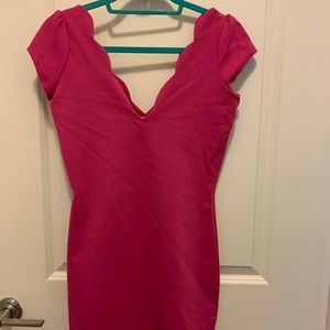 Urban outfitters magenta cocktail dress